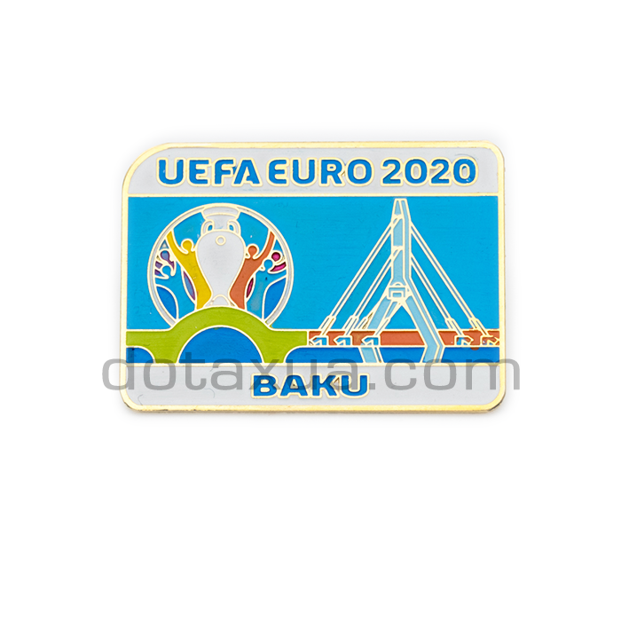 EURO 2020 Baku Host City Metal Pin