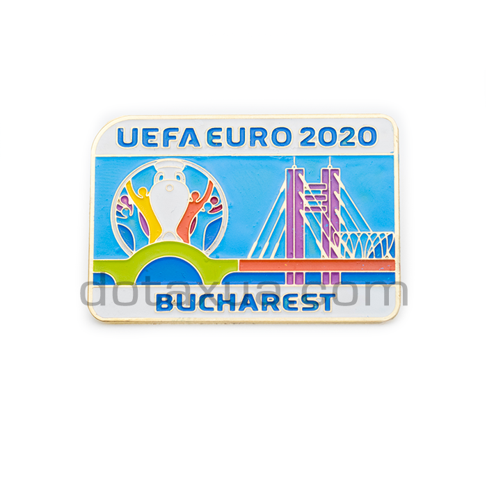 EURO 2020 Bucharest Host City Metal Pin