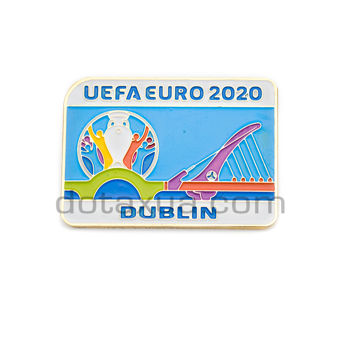 EURO 2020 Dublin Host City Metal Pin