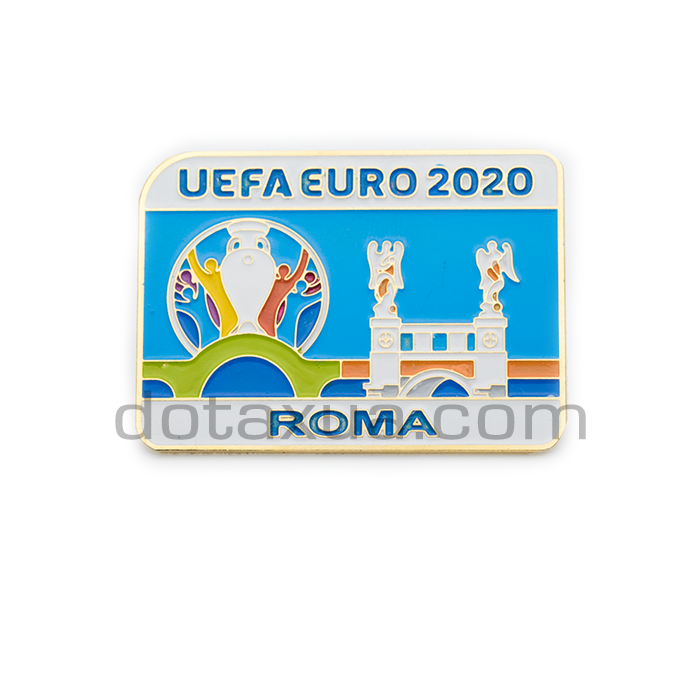 EURO 2020 Roma Host City Metal Pin