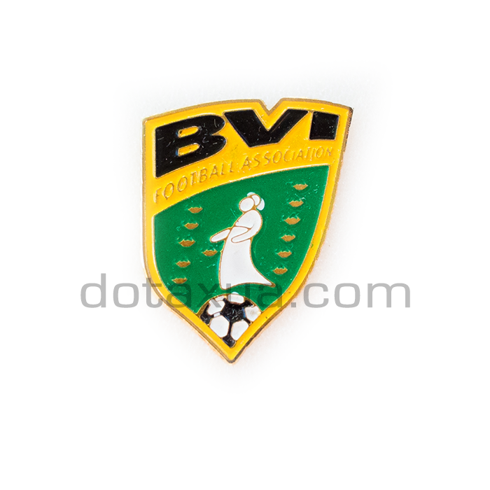 British Virgin Islands Football Federation 2 CONCACAF Pin