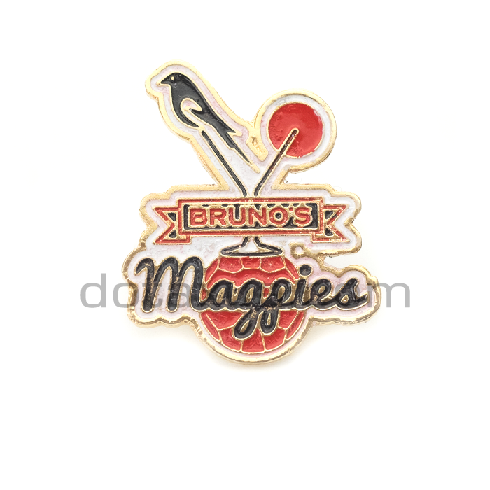 Brunos Magpies FC Gibraltar Pin