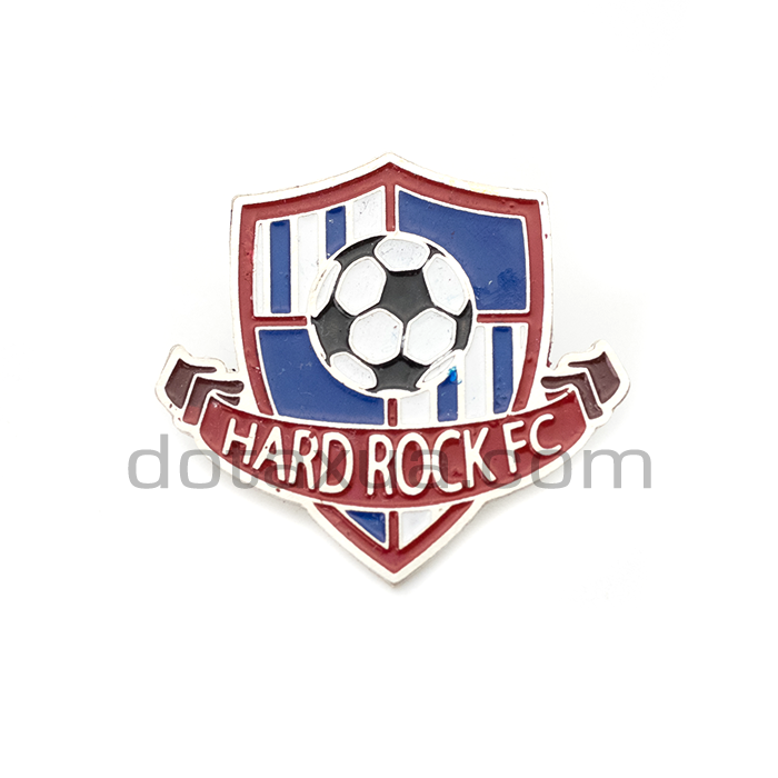 Pin's football football Auxerre France - Duisburg Allemagne 1997 finale