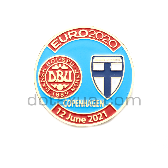 Denmark - Finland EURO 2020 Match Pin
