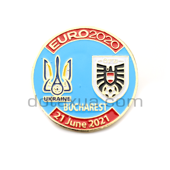 Ukraine - Austria EURO 2020 Match Pin