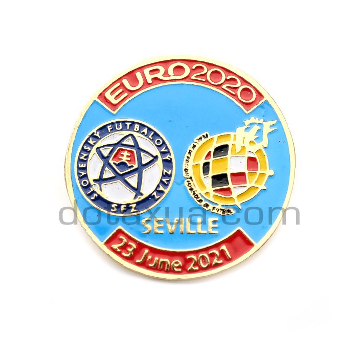 Slovakia - Spain EURO 2020 Match Pin