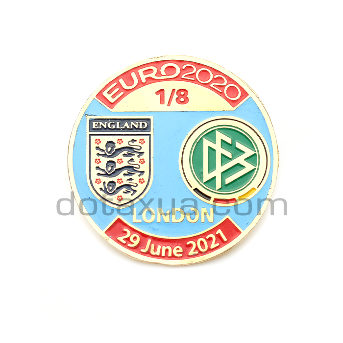 1/8 England - Germany EURO 2020 Match Pin