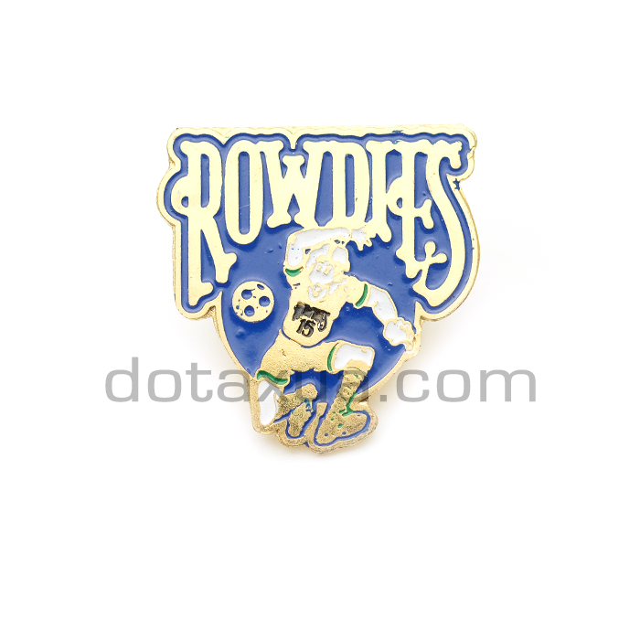 FC Tampa Bay Rowdies USA football enamel pin