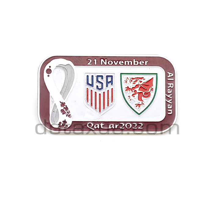 Match pin USA - Wales World Cup 2022 Qatar