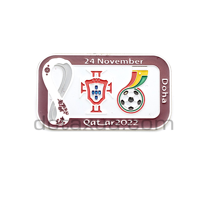 Match pin Portugal - Ghana World Cup 2022 Qatar