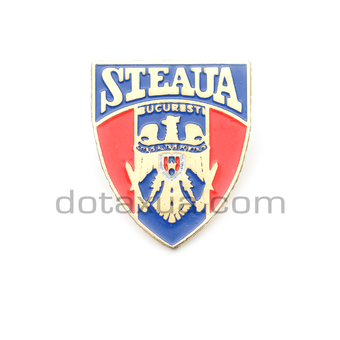 Beautiful pennant Football club Steaua Bucharest Romania large size 24 x 32  cm