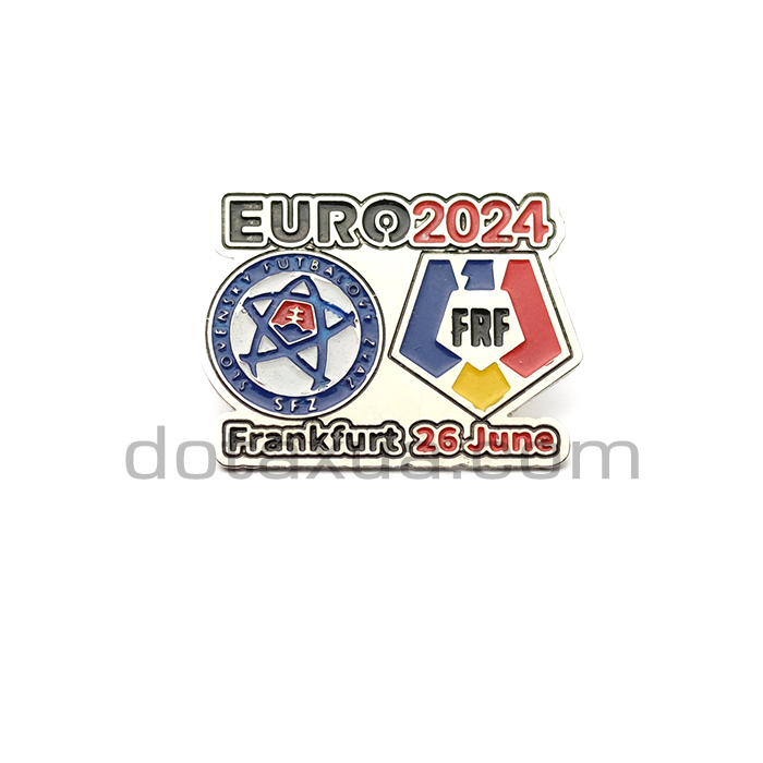 Slovakia - Romania EURO 2024 Match Pin