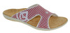 Spenco Women's Kholo Sandals Red Gingham Style 39-471