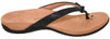 Vionic Women's Rest Bella II Toe Post Sandal Woven Black