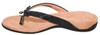 Vionic Women's Rest Bella II Toe Post Sandal Woven Black