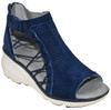 Jambu Women's Naomi Wedge Sandal Navy