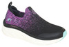 Skechers Women's D'lux Walker - Wrap Party Slip-On Shoe 149814 BKMT