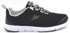 Propet Women's TravelWalker II Comfort Sneaker W3239 Black Mesh