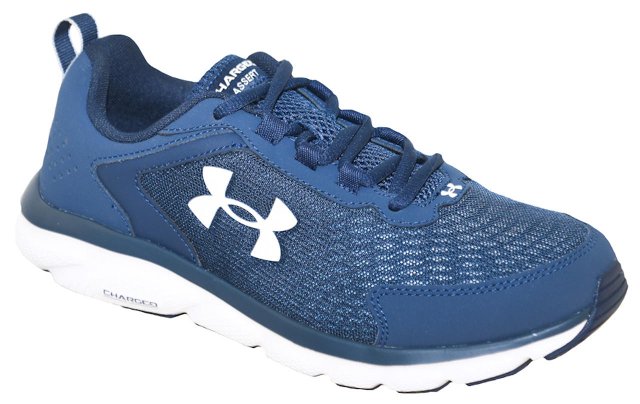 Under Armour Men's Charged Assert 9 Running Shoe Style 3024857-101 - Right  Foot Shoes