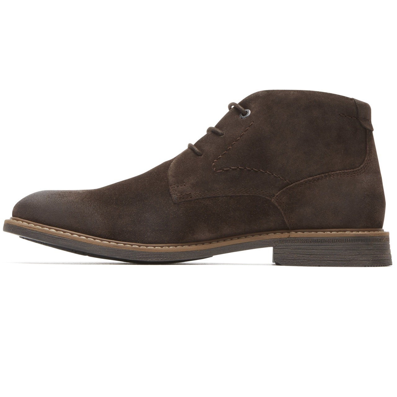 Rockport Works Mens Square Toe Chukka Boots Men's Rockport Works