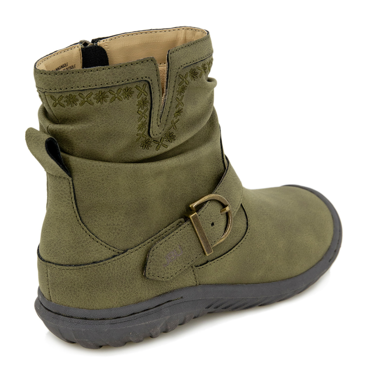 JBU by Jambu Women's Dottie Ankle Boot Olive - Right Foot Shoes