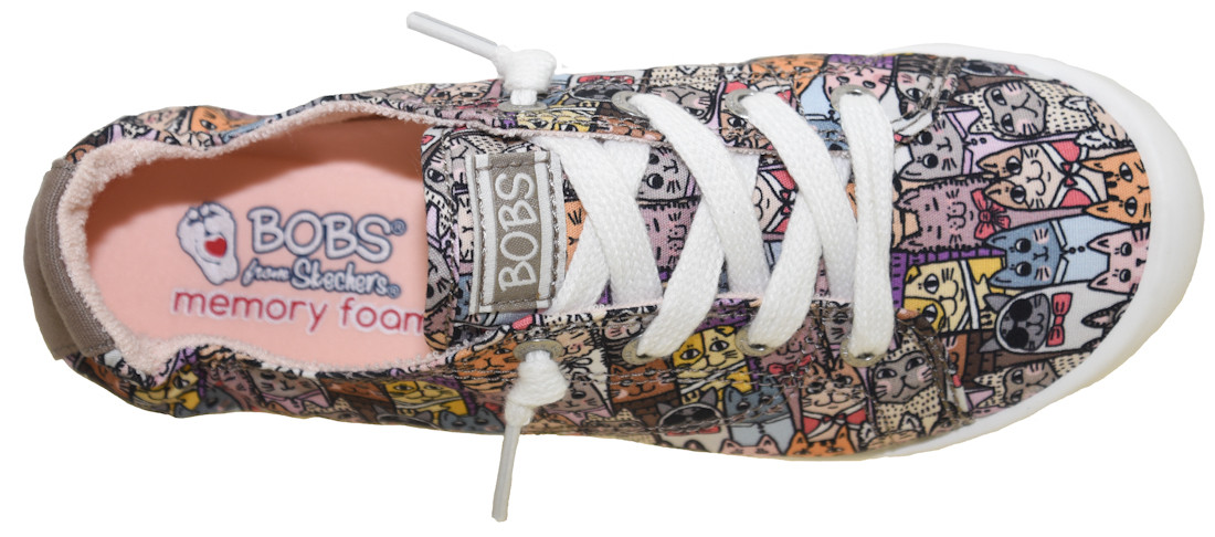 Skechers Women's BOBS Beach Bingo Kitty Cruiser Shoe Style 33366 MLT