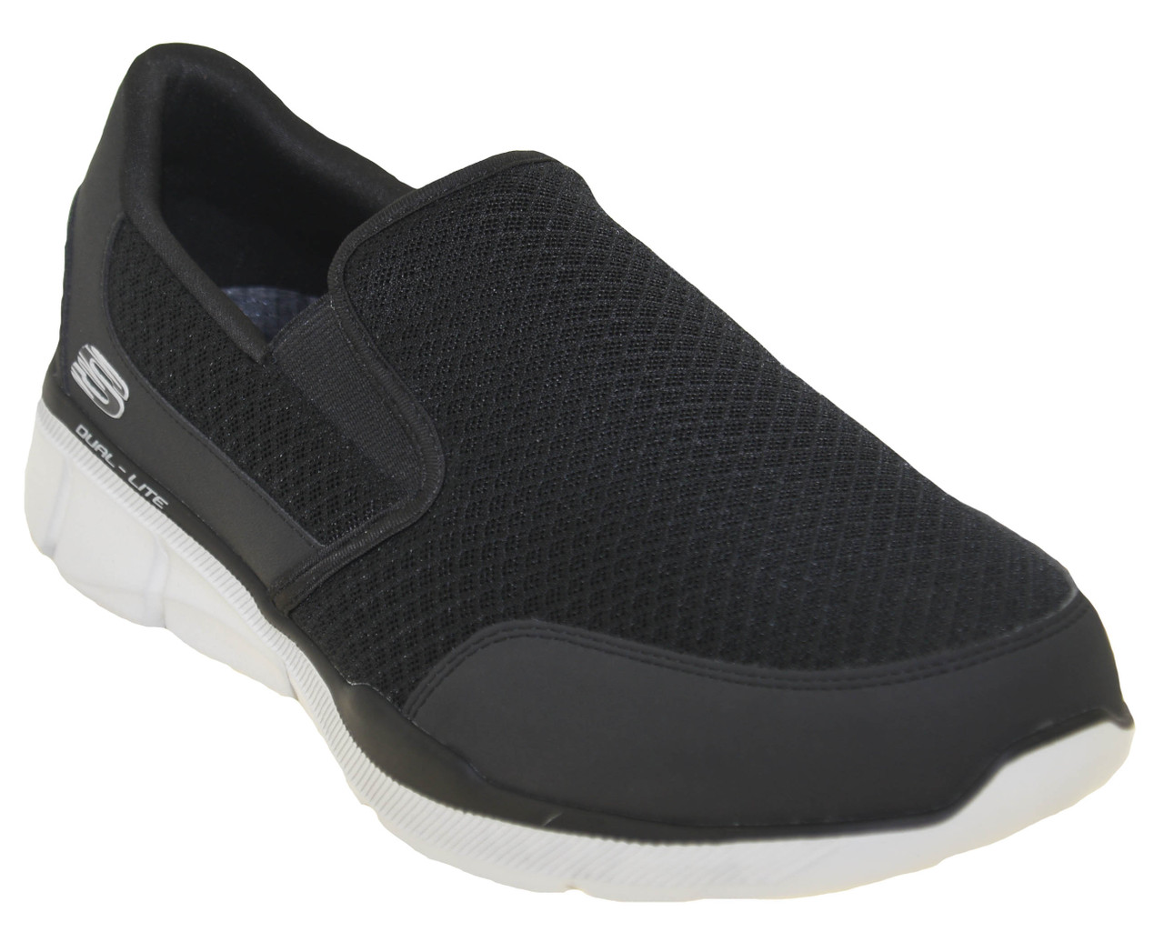 kande Hvornår forstørrelse Skechers Men's Equalizer 3.0 Bluegate Slip-On Casual Shoe Style 52984 BKGY  - Right Foot Shoes