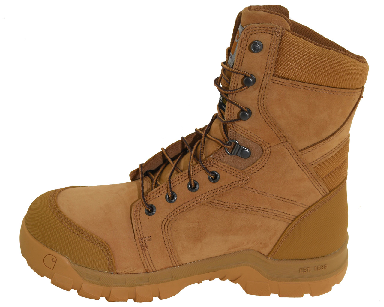 Men's Carhartt CMF8058 Waterproof Insulated Work Boots Right Foot Shoes
