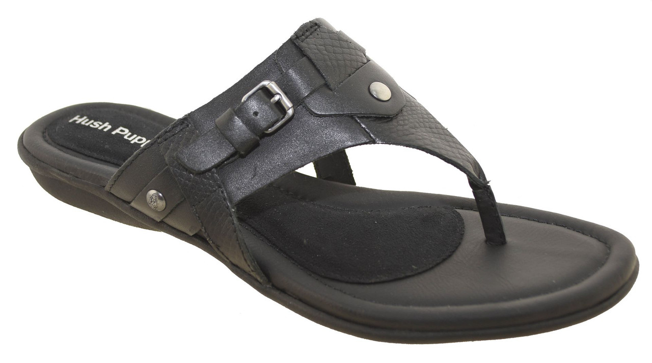 Vtg 60's 70's Leather & Wood Sole Shoes Heels Sandals Hush Puppies Hippie  Retro | eBay