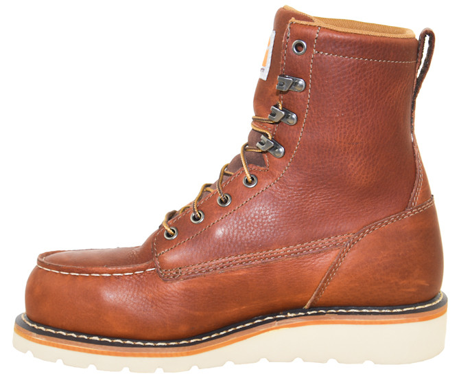Carhartt Men's 8" Steel Toe Waterproof Wedge Work Boot FW8275M Right