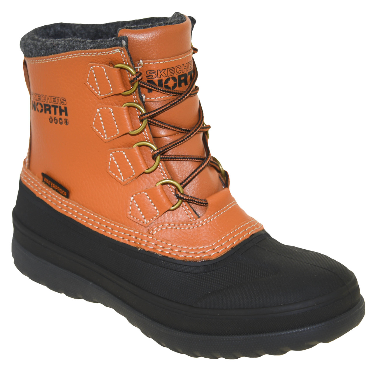 Skechers Men's Morrow Waterproof Insulated Winter Boot 204449 LTBR