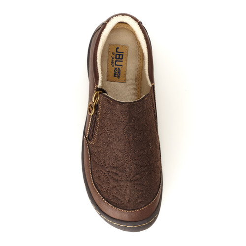 JBU by Jambu Women's Crimson Slip-On Shoe Brown Right Foot Shoes