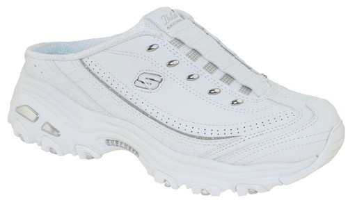Skechers Women's D'Lites Bright Sky Sneaker Style 11933 White/Silver