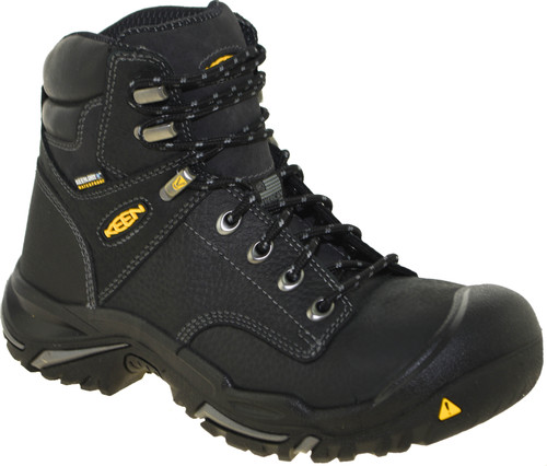 KEEN Utility Mt Vernon II Herren Arbeitsstiefel – Wasserdicht, Stahlkappe, 15,2 Cm Schaft | Dunkle Erde/Schwarz
