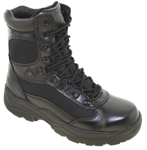 Rocky Men's 8" Fort Hood Waterproof Duty Boots Black Style 2049