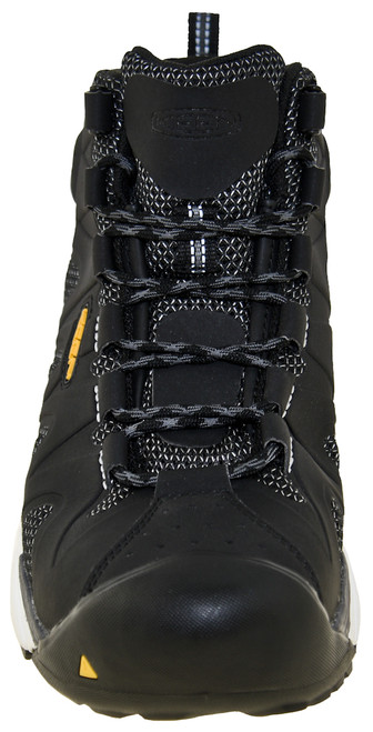 Keen Utility San Antonio Mid Aluminum Toe Work Boot 1018647 Black Silver Men 9EE KEEN Utility: Men main image 3