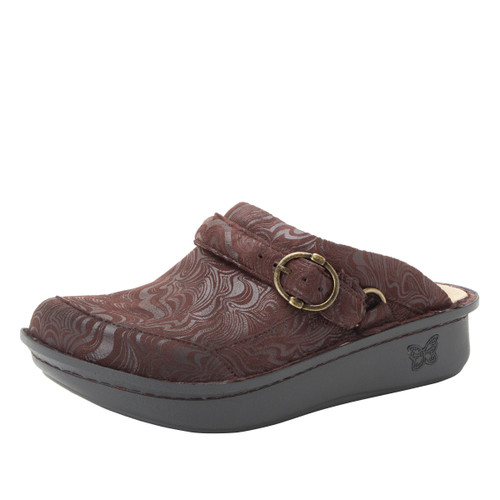 Alegria Women's Seville Clogs Swirling Brown SEV-6618