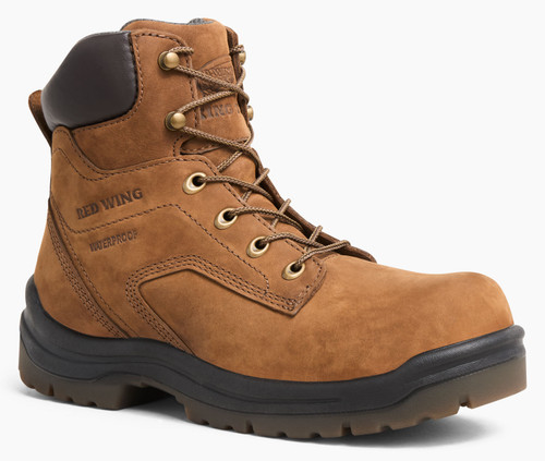 Red Wing Women's 6" King Toe Safety Toe Waterproof Work Boots 2247