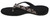 Vionic Women's Rest Bella II Toe Post Sandal Chevron Black