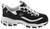 Skecher's Women's D'Lites Biggest Fan Sneaker Black White 11930 BKW