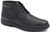 Geox Men's Spherica EC11 Wide Ankle Boot Smooth Leather Black