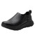 Alegria Women's Kavalry Slip-On Shoe Jet Black KAV-8147