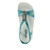 Alegria Women's Roz Sandal Aqua Flora ROZ-6430