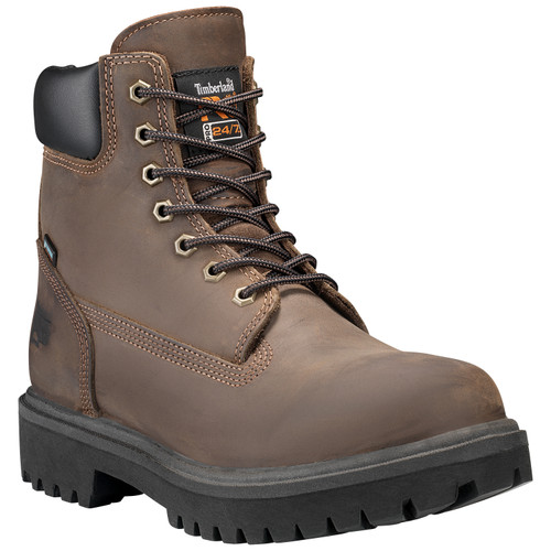 BRAND NEW TIMBERLAND DIRECT ATTACH 26036 Men\'s Soft Toe Waterproof Boots Sz 10.5 Shop Black Mens Timberland Pro Direct Attach 6 Inch  main image 4