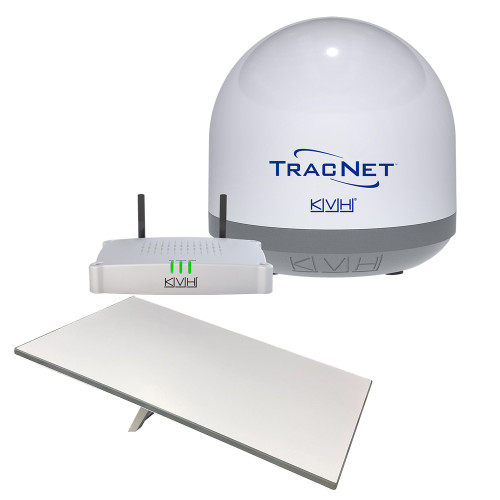 KVH Starlink Premium Standard RV Flat Panel Terminal w\/TracNet Coastal Pro 5G\/WiFi Compact Terminal w\/TracNet Hub [72-1081\/01-0465]