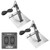 Lectrotab XKA Aluminum Alloy Trim Tab Kit w\/Rocker Switch - 12 x 18 [XKAF12X18A]