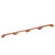 Whitecap Teak Handrail - 4 Loops - 43"L [60106]