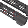 JE Machine Tech AR-15 M-LOK Versatile Free Float Handguard