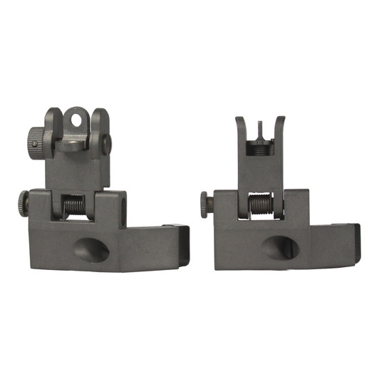 JE Machine Tech 45 Degree Offset Flip-Up Sight Set