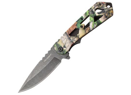 TAC FORCE Linerlock A/O Green Camo TF1019TN